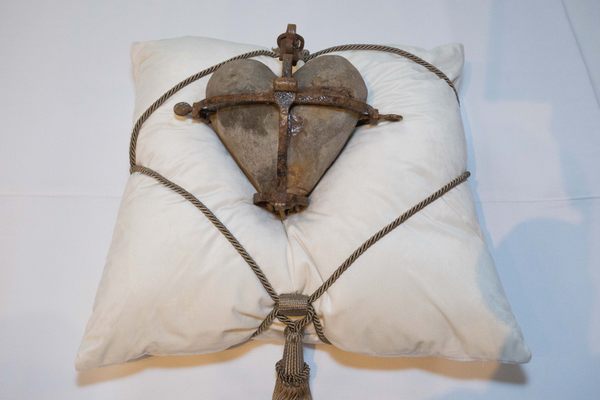 The heart of Laurence O’Toole, upon its return to Christ Church.