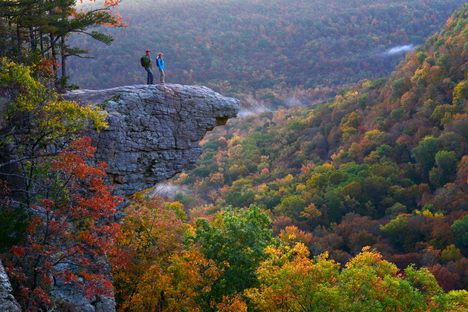 Though beautiful anytime, the fall colors are always a draw for visitors.