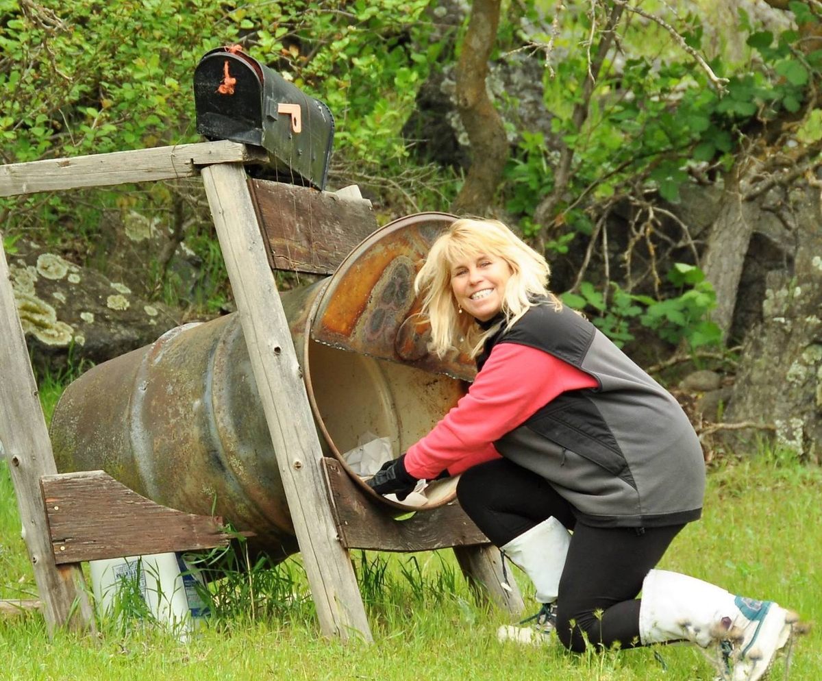Jill Koch and her husband Jim have delivered mail in Hells Canyon for nearly 30 years, sometimes to mailboxes, and sometimes to 55-gallon drums.