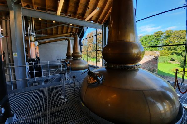 Check out the distillery's equipment.