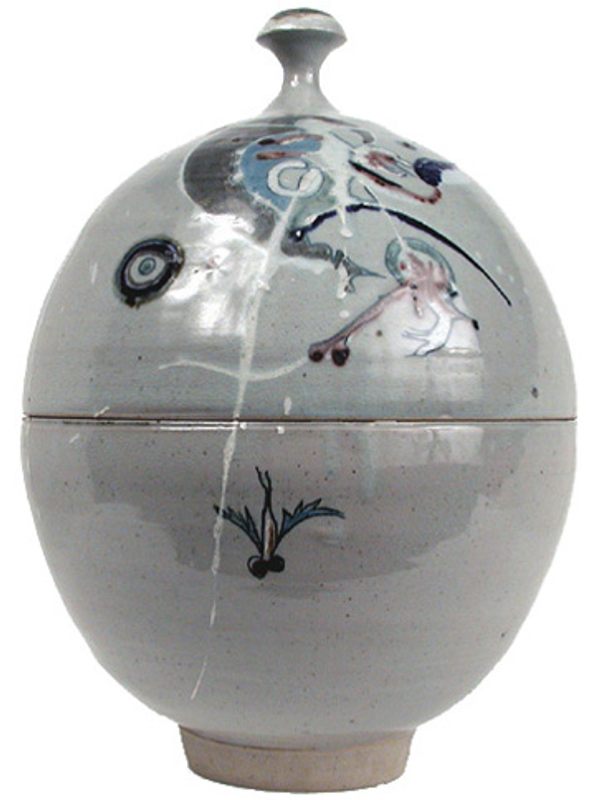 "Sphere" by Patti Warashina, c. 1966. 
