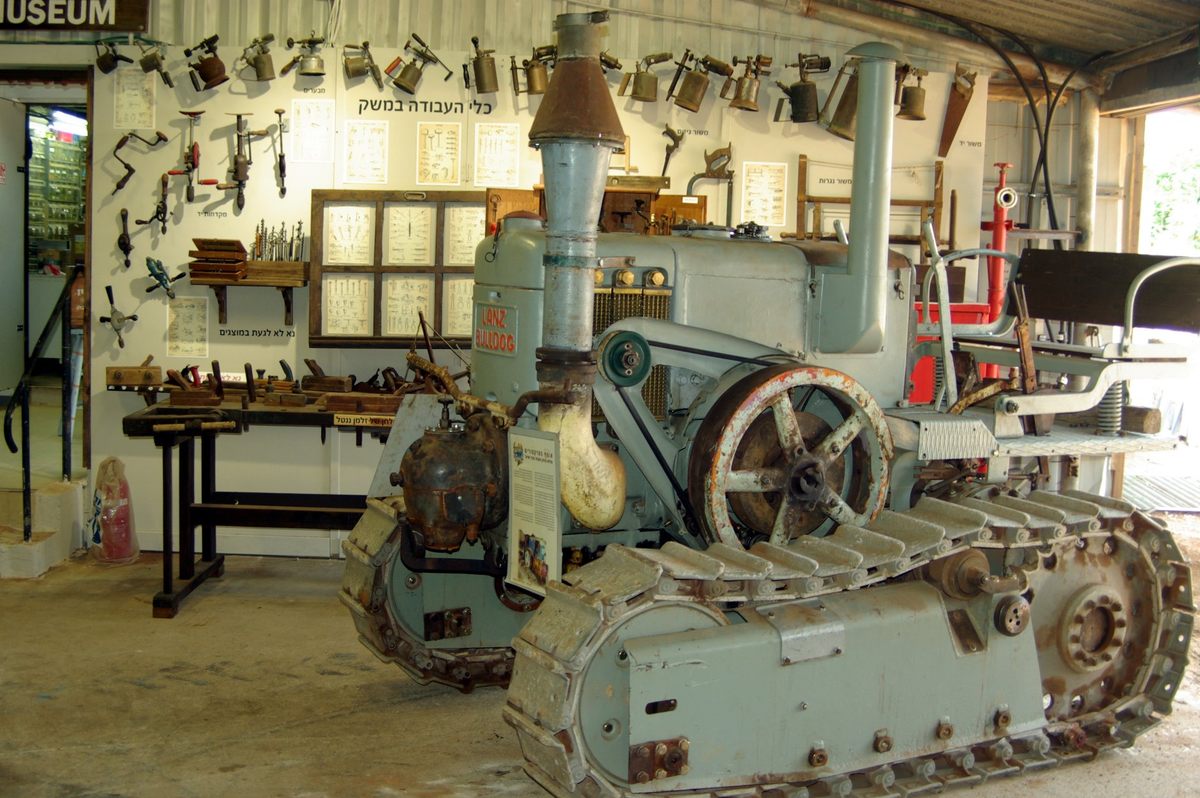 During World War II, German Lanz tractors like this one pulled Nazi artillery into Poland.