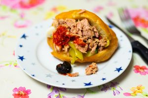 Fricassé is a sandwich rooted in Tunisia's Jewish community.