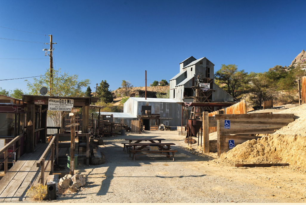 The last fully operational stamp mill in Nevada, the Comstock Gold Mill opened in 1864.