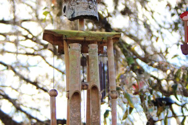 Wind Chime Memorial Tree