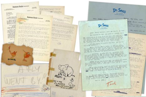 The Seuss collection up for auction. 