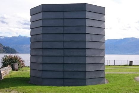 The exterior of the Hardanger Skyspace.