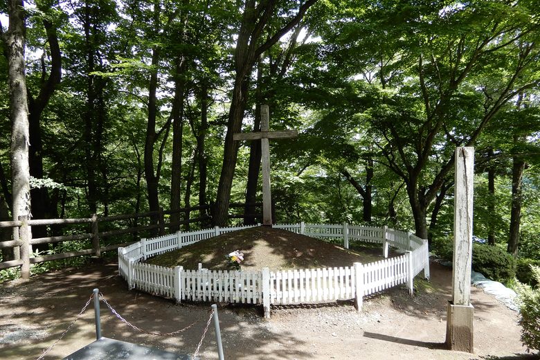 Tomb of Jesus Christ in Shingo