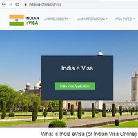Profile image for INDIAN ELECTRONIC VISA Government of Indian eVisa Online Indian Visa Application Center Online Demande en ligne officielle deVisa indienne rapide et acclre