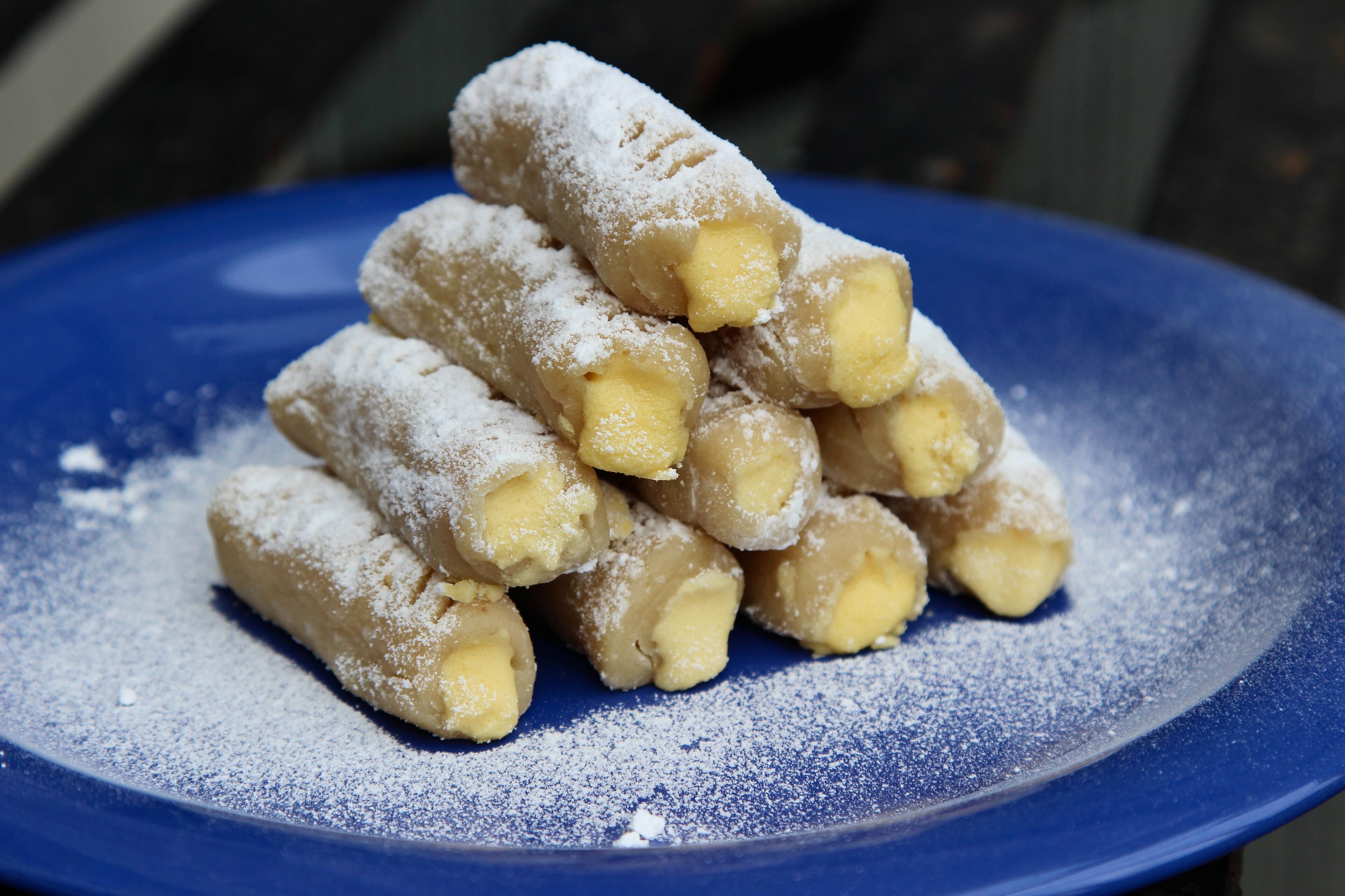 A pyramid of sweet bones.