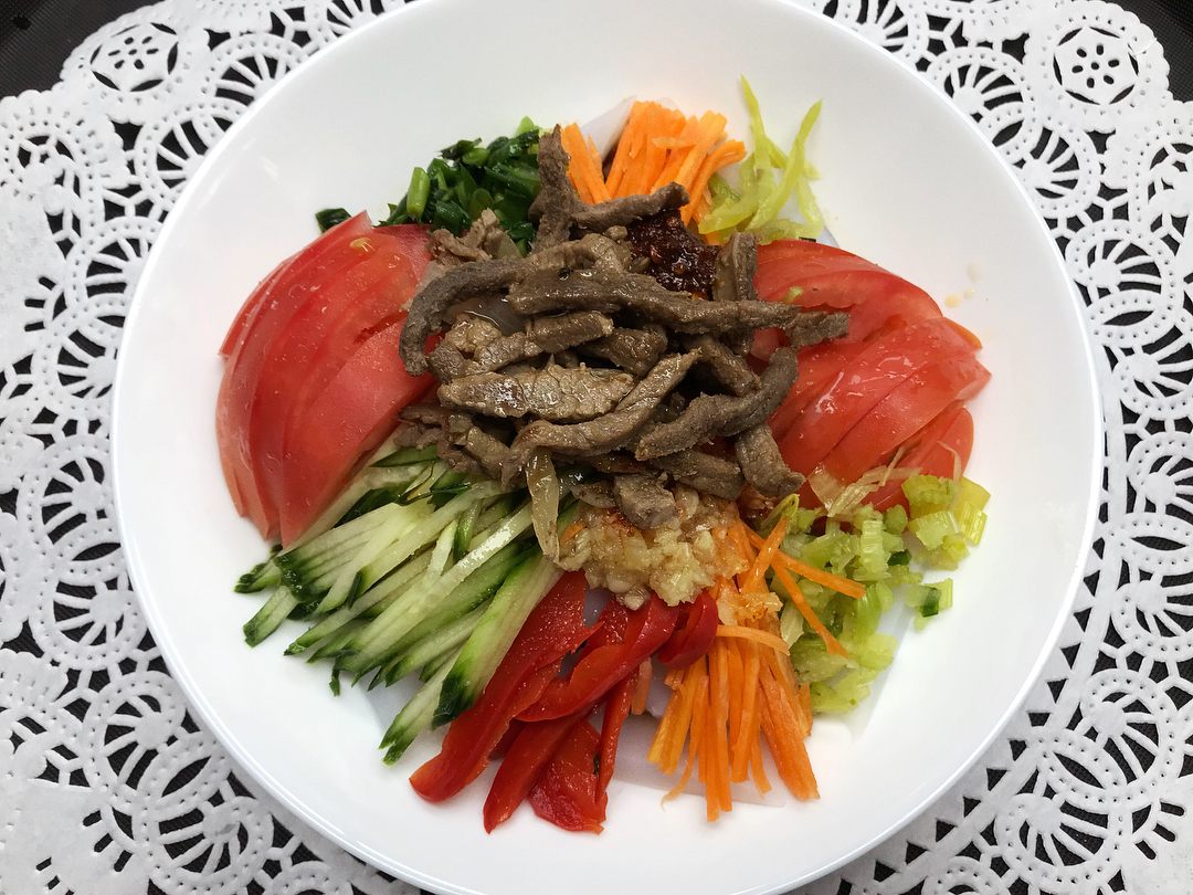 Lagman House offers the only Dungan cuisine in the city–get their "ash lan fin" delivered straight to your couch.