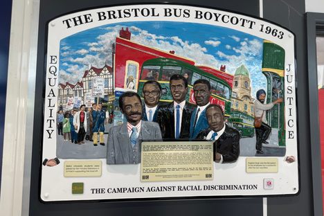 Bristol Bus Boycott Plaque 