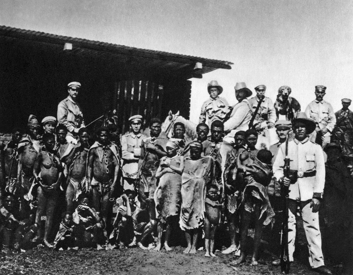 An estimated 75,000 Herero and Nama people were killed under German colonial authority.