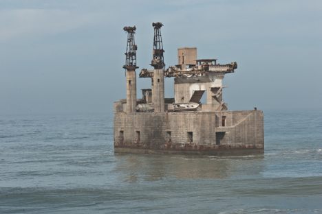Abandoned Sea Cable Car