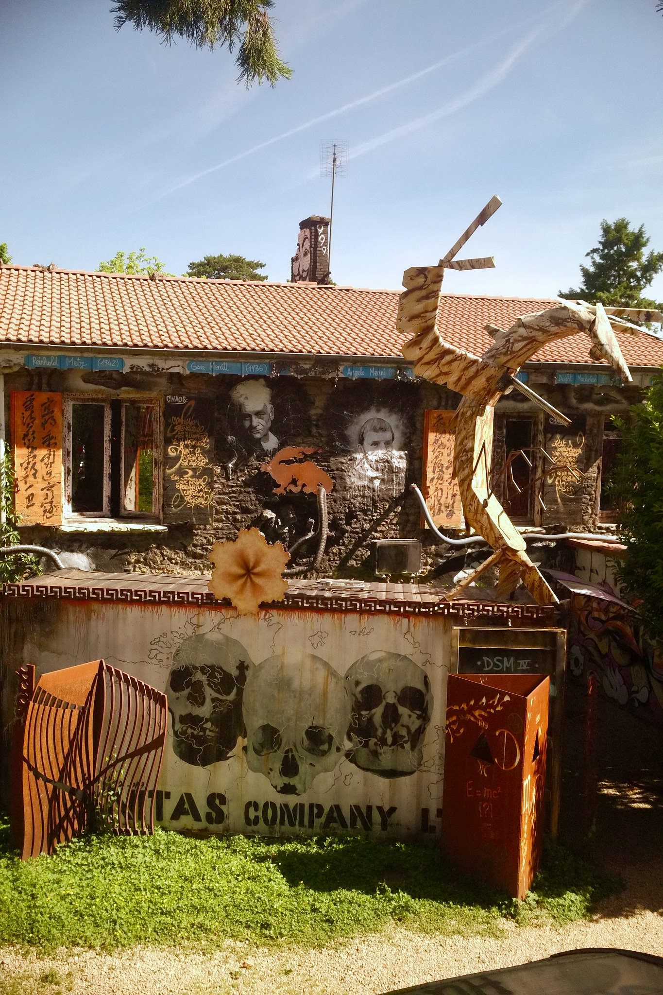 The villa itself dates from the 17th-century.