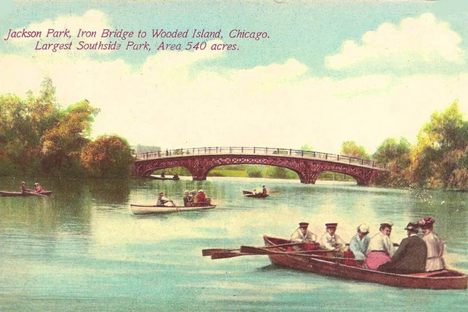 Wooded Island in 1893
