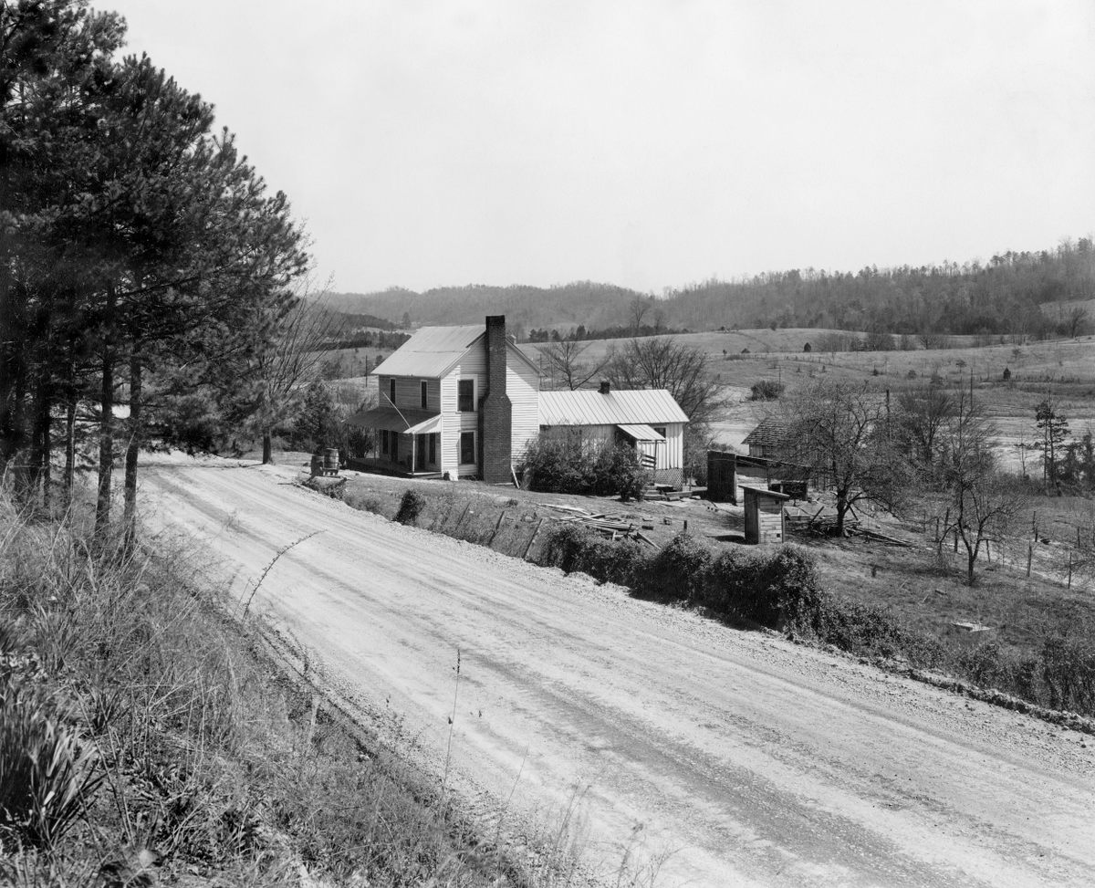 In 1942, before Oak Ridge was a nuclear factory town, it was largely farmland and homesteads.