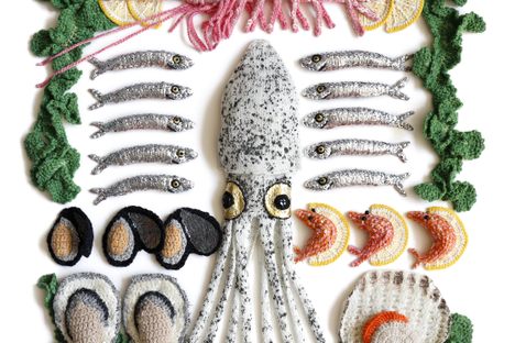 Those oysters come with purls.