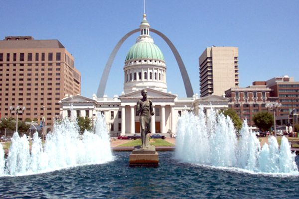 St. Louis' Old Courthouse was the scene of the Dred Scott Decision, which served as a catalyst in the eradication of slavery in the United States.