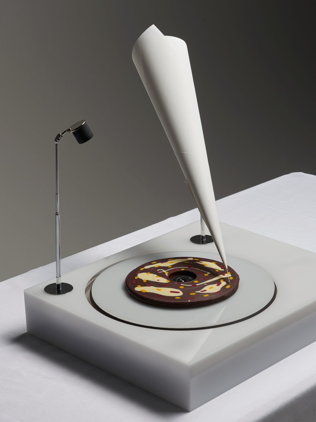 Take this chocolate vinyl record for a spin, won't you?