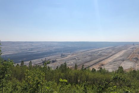View from observation point.