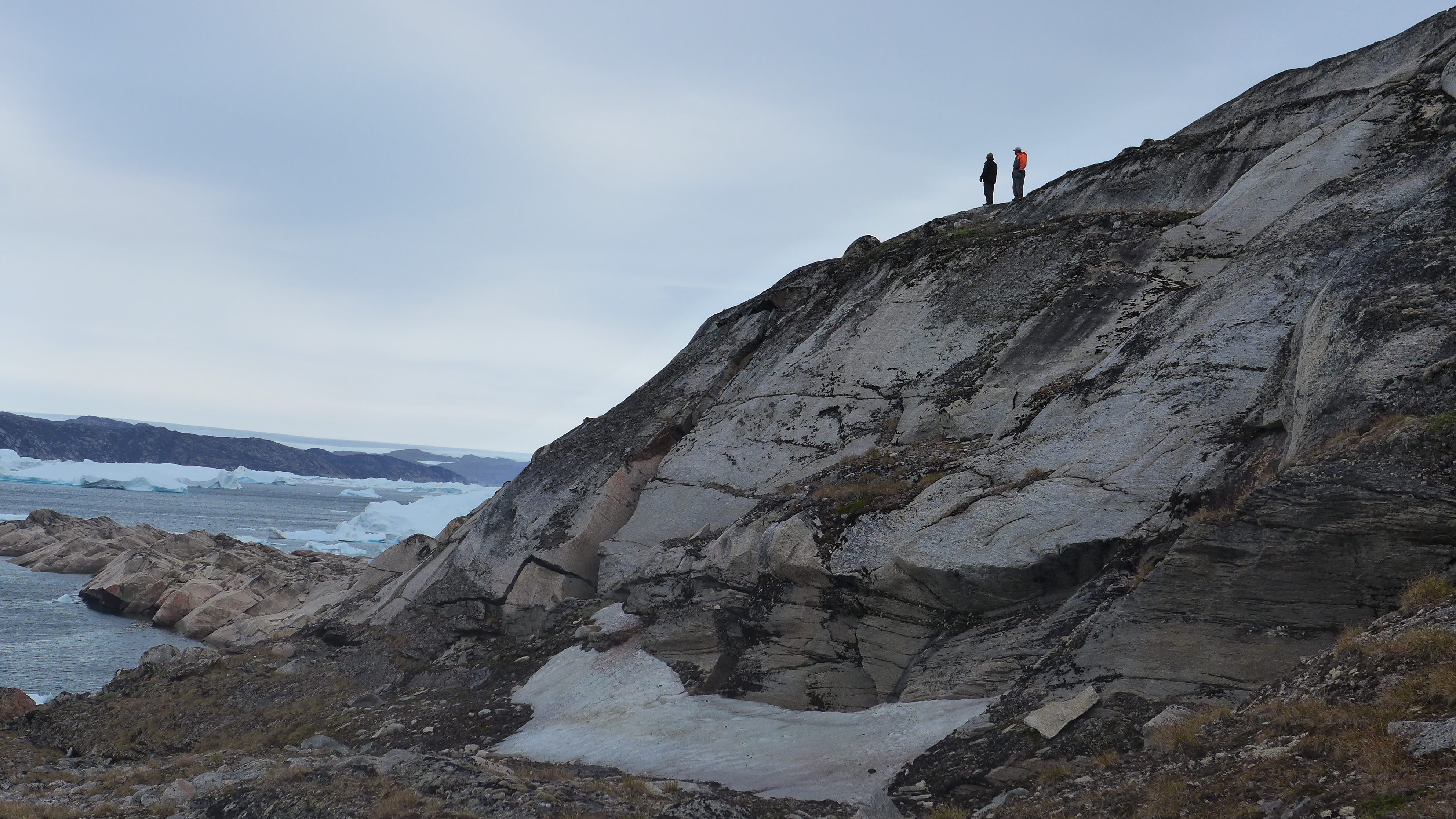 Near the head of Allison Glacier near Kullorsuaq, western Greenland.