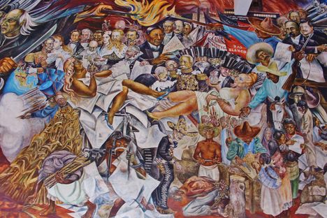 Osvaldo Barra murals.