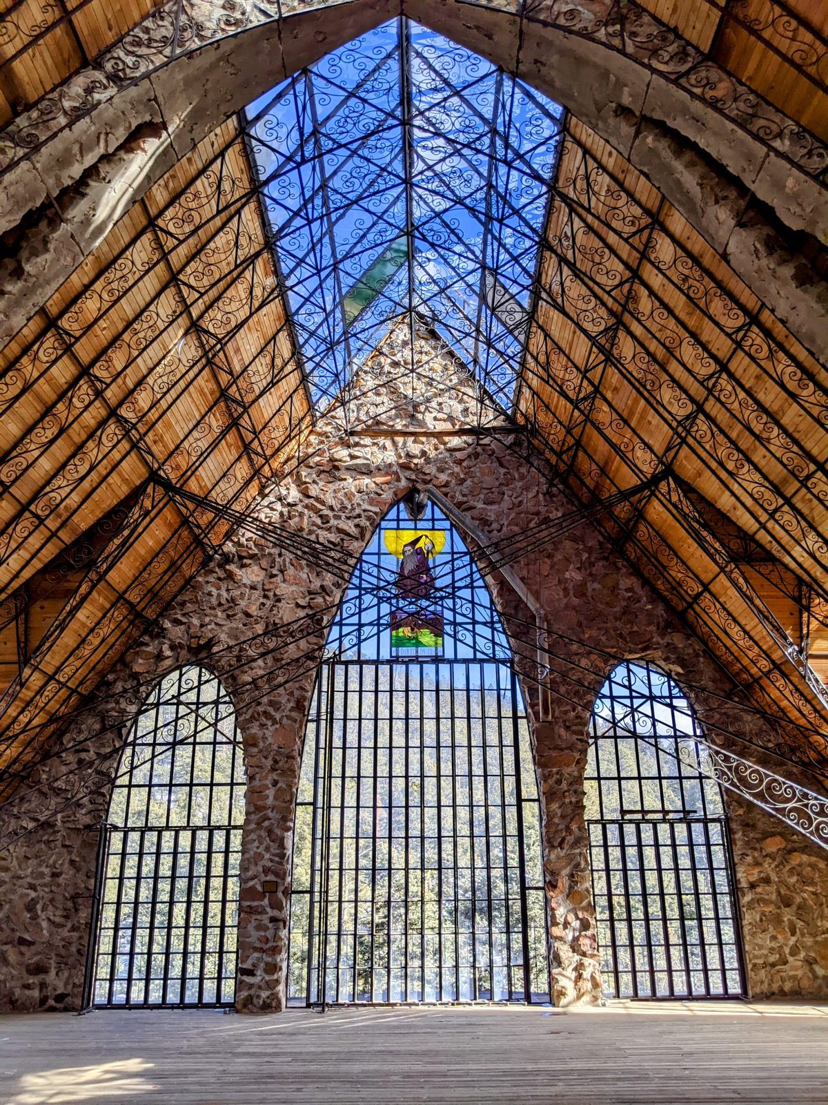 Honorable mention: Sara Beth Wade's photograph of Bishop Castle in Rye, Colorado.