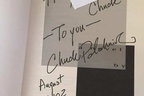 Found: A Time Capsule Hidden by Author Chuck Palahniuk