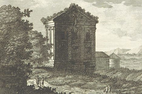 "Tempio del Dio Ridicolo." 