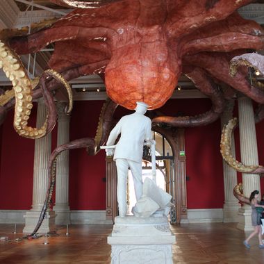 Octopus on the ceiling 