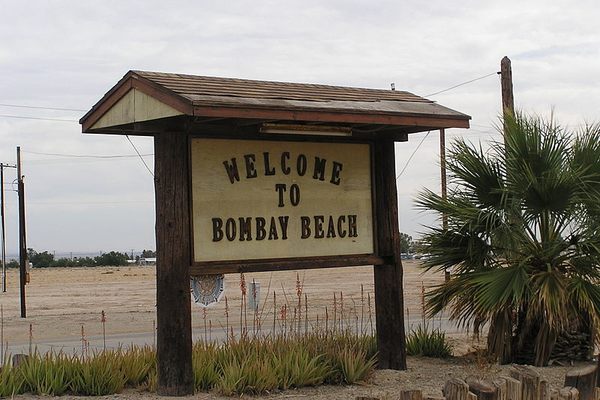 Bombay Beach, California. (Wikimedia Commons)