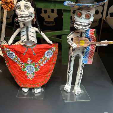 Calaveras are often produced to honor Dia de los Muertos.