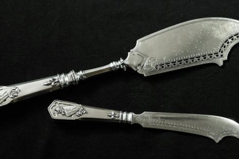 Two Silver Fabergé Fish Knives, Lost For a Century, Have Reappeared