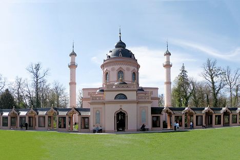The Mosque of Schwetzingen Palace Gardens.