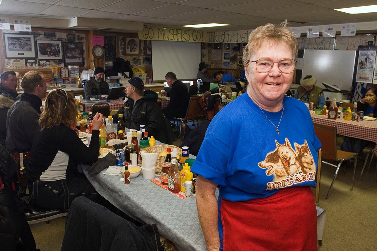 Jan Newton, pictured here in 2006, made the tiny town of Takotna synonymous with pie and generosity.