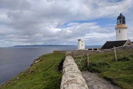 Lighthouse with Hoy Island.