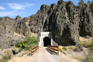 West portal of the east tunnel.