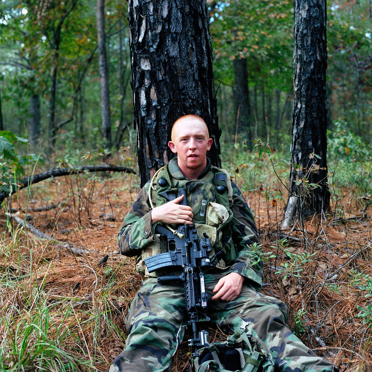 Casualty, Fort Polk, Louisiana.