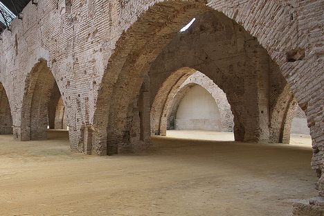 Inside the Royal Shipyards of Seville.