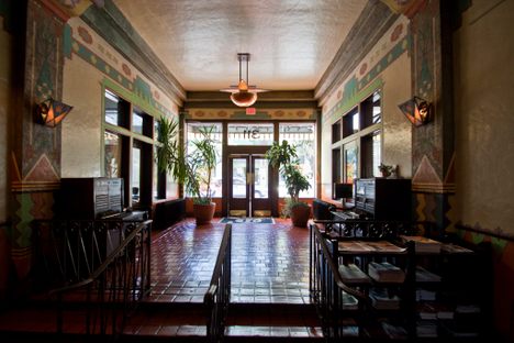 Make your own escape through the historic lobby