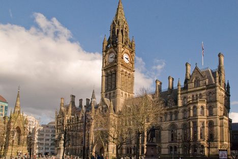 Manchester Town Hall.