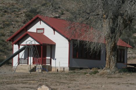 The schoolhouse.