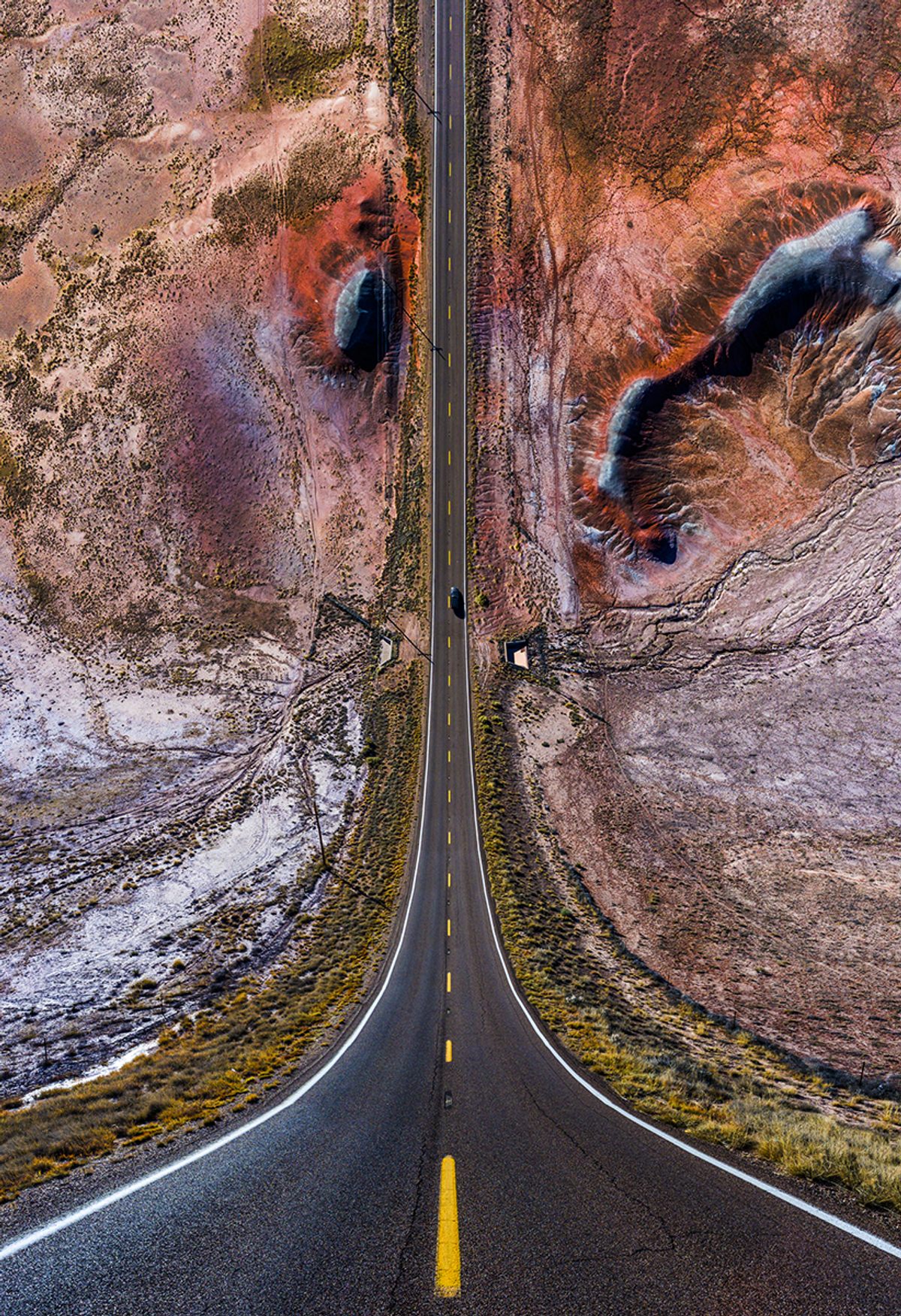 <em>Red Hills on the Road</em>