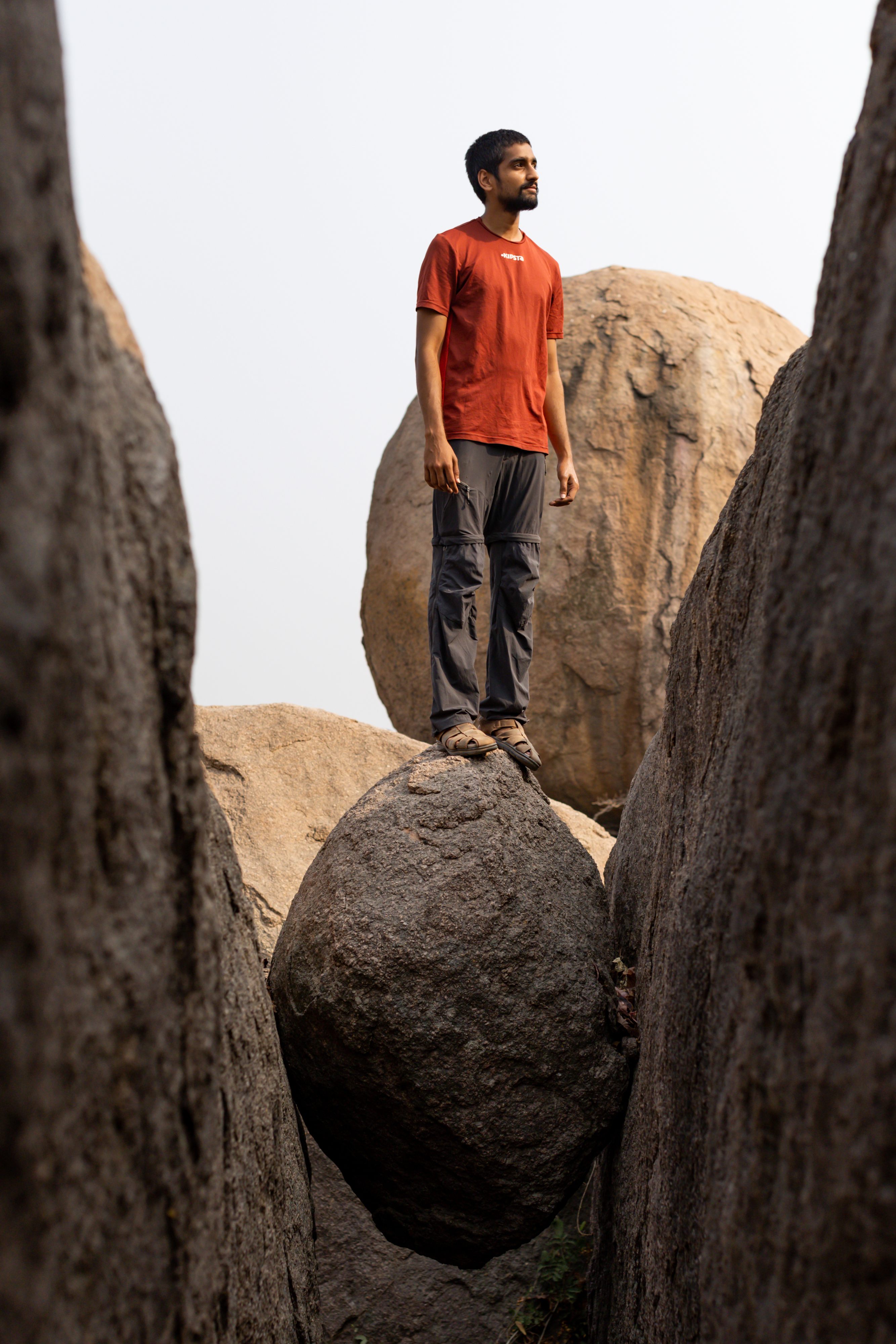 There's an ancient landscape worth admiring—and protecting—in India's IT hub of Hyderabad. 