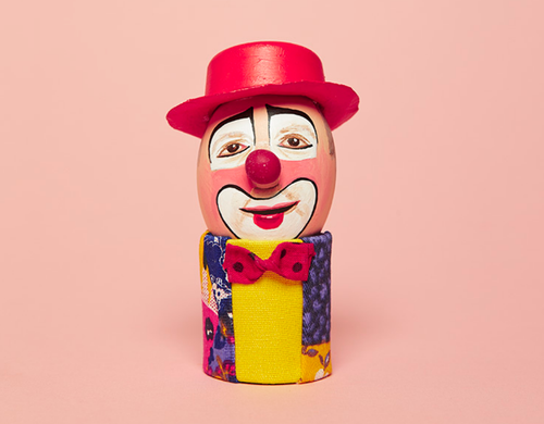 How Do You Copyright a Clown Face? Paint It On an Egg