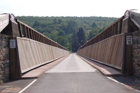 Roebling's Delaware Aqueduct Suspension Bridge