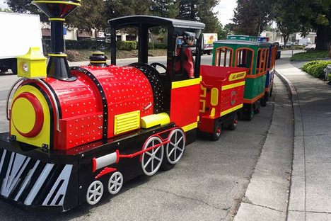 Found: A Stolen Electric Train Ride for Children
