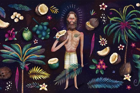 August Engelhardt believed coconuts were divine.