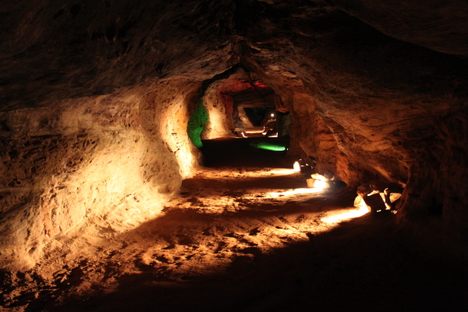 Some tours go deeper into the caves and even take a tour that involves crawling through tight passageways.